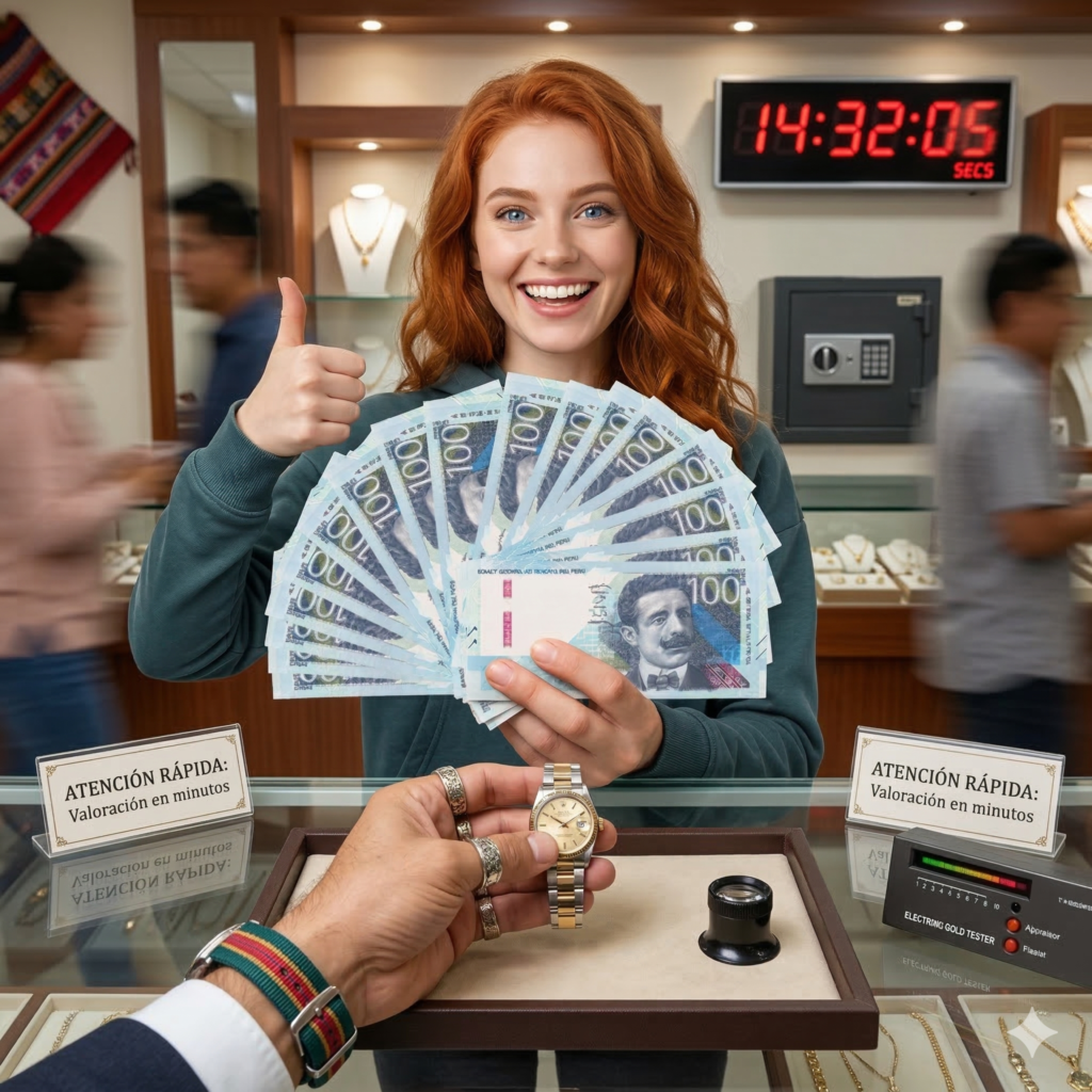 casa de préstamos y empeños Huancayo con atención rápida