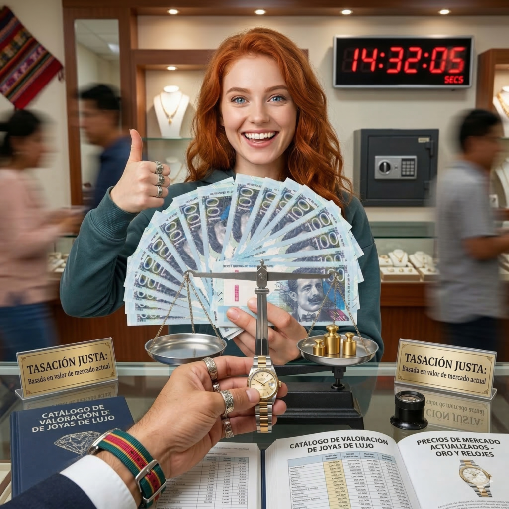 empeño de electrónicos en Huancayo con tasación justa