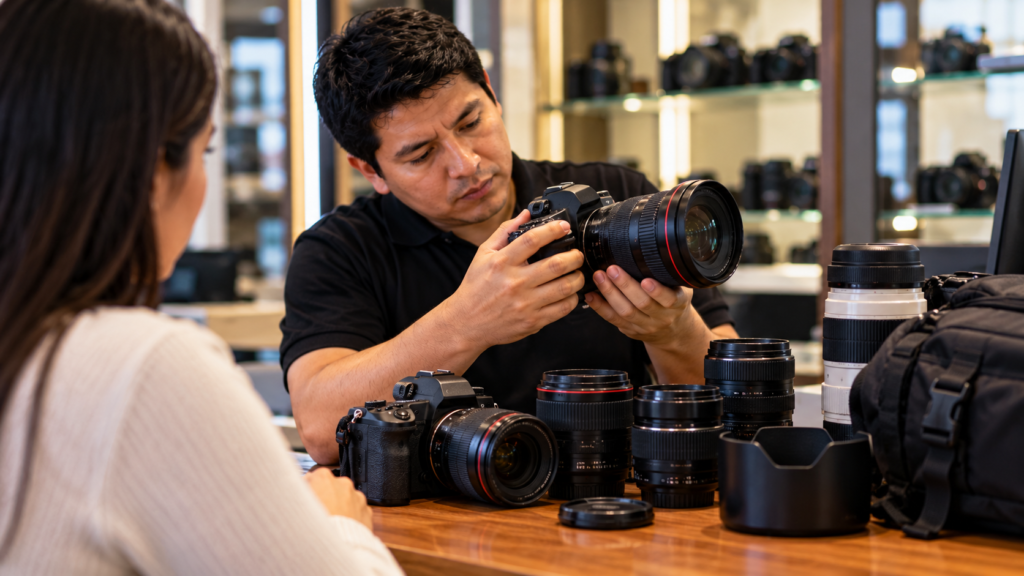 ¿Se pueden empeñar cámaras fotográficas profesionales? Así funciona su tasación