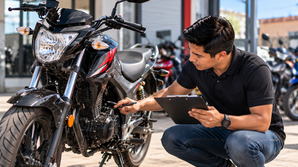 ¿Cómo se tasa una moto para solicitar un préstamo?